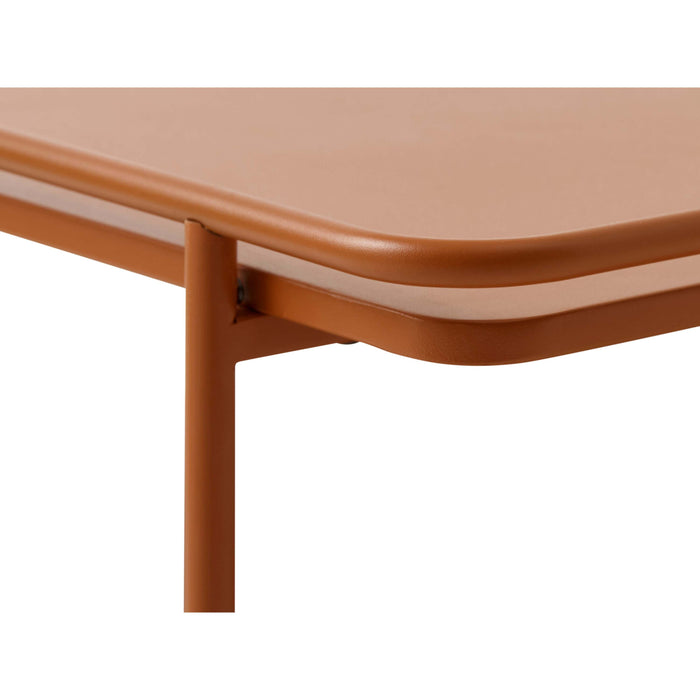 Rebellenclub Ubud Salontafel 75 x 75 cm - Terracotta