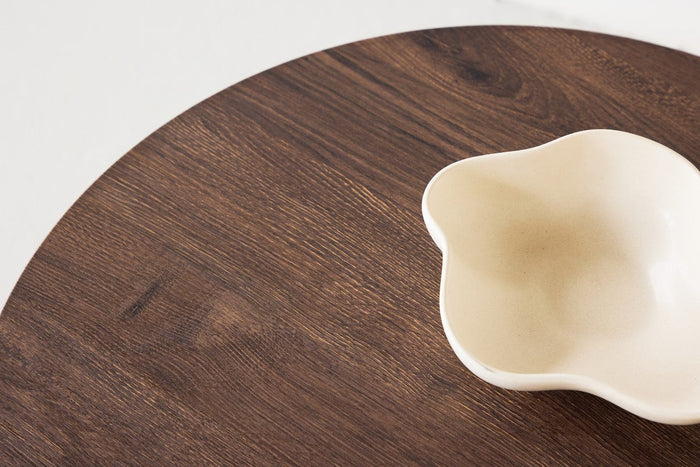 Rebellenclub Yune Salontafel - ø60 cm - Bruin