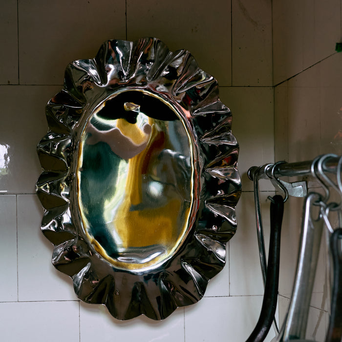 HKliving New Classics Tray - Medium - Chrome