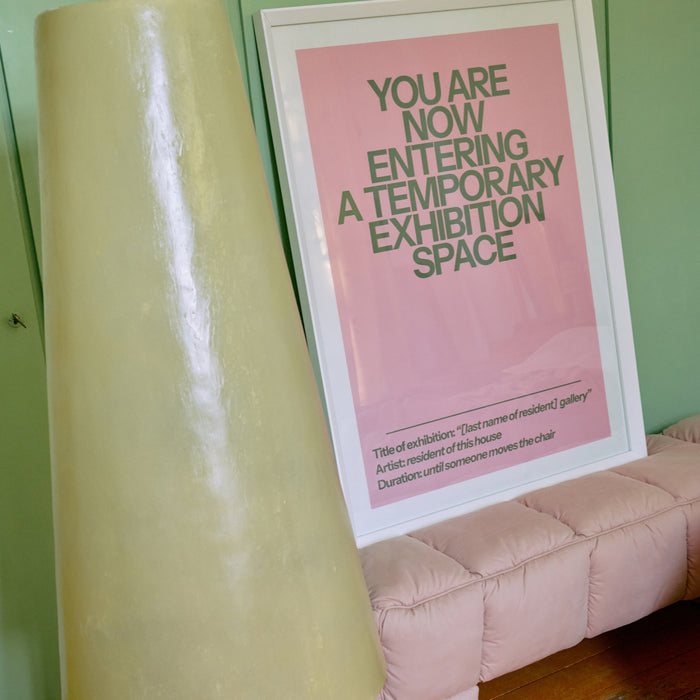 HKliving Framed Poster - Home Gallery