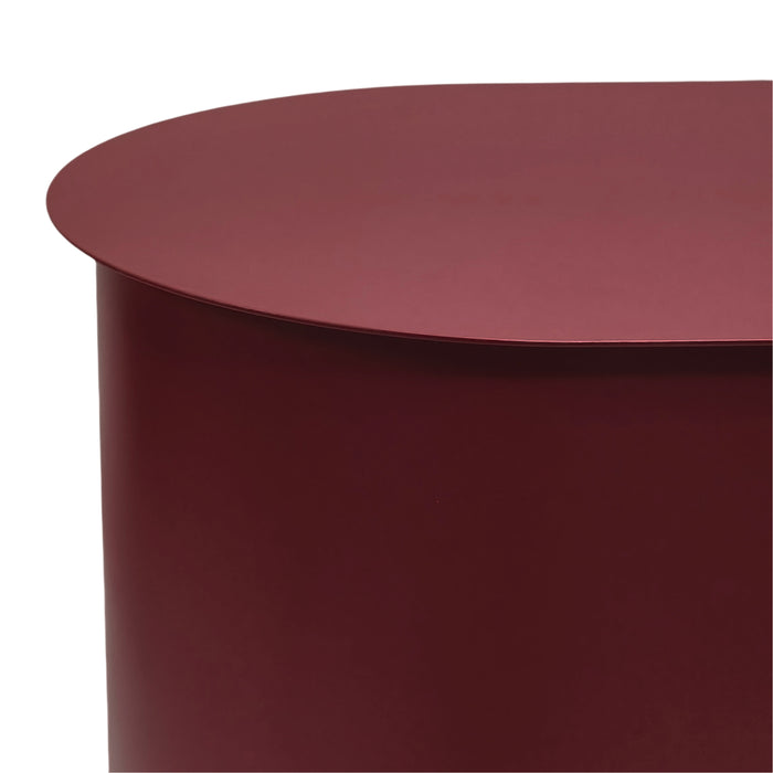 by fonQ Hollow Bijzettafel - Bordeaux