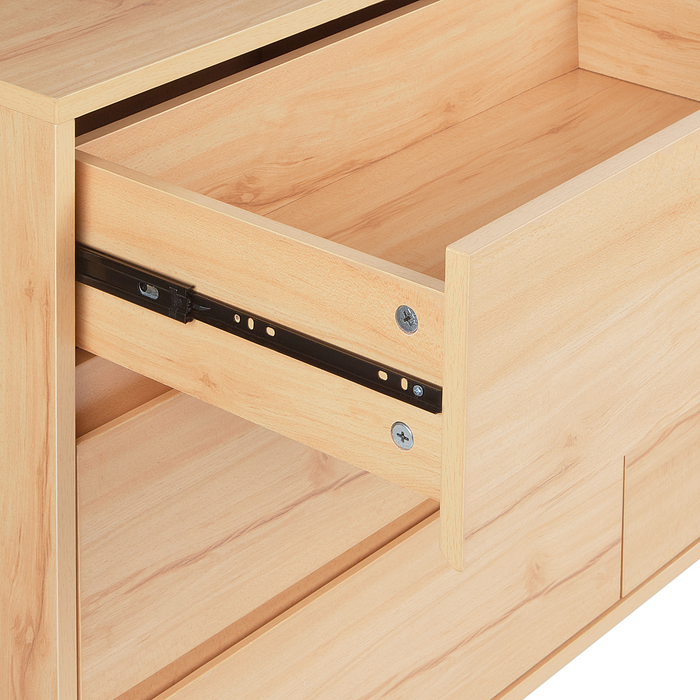 Beliani - SARDIS - Dressoir - Lichthout - Spaanplaat