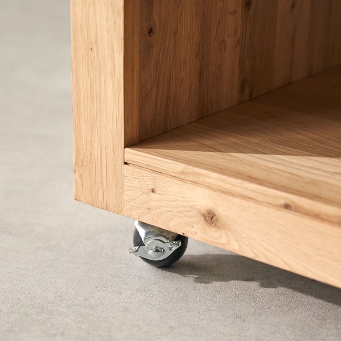 Tikamoon - Anoa - Massief eiken vierkante salontafel