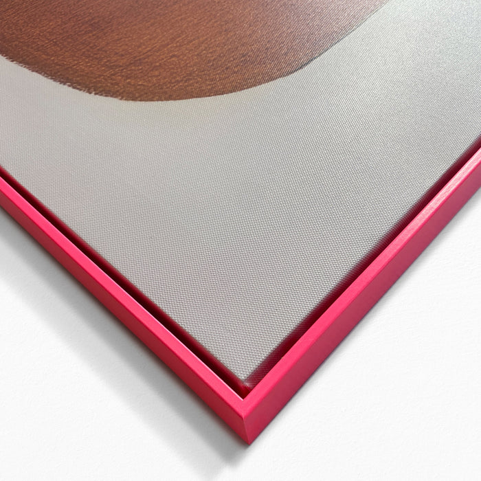 by fonQ Luminous Pop Schilderij 100 x 120 cm - Neon Roze