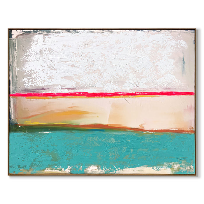 by fonQ Tinted Silence Schilderij 78 x 100 cm - Walnoot