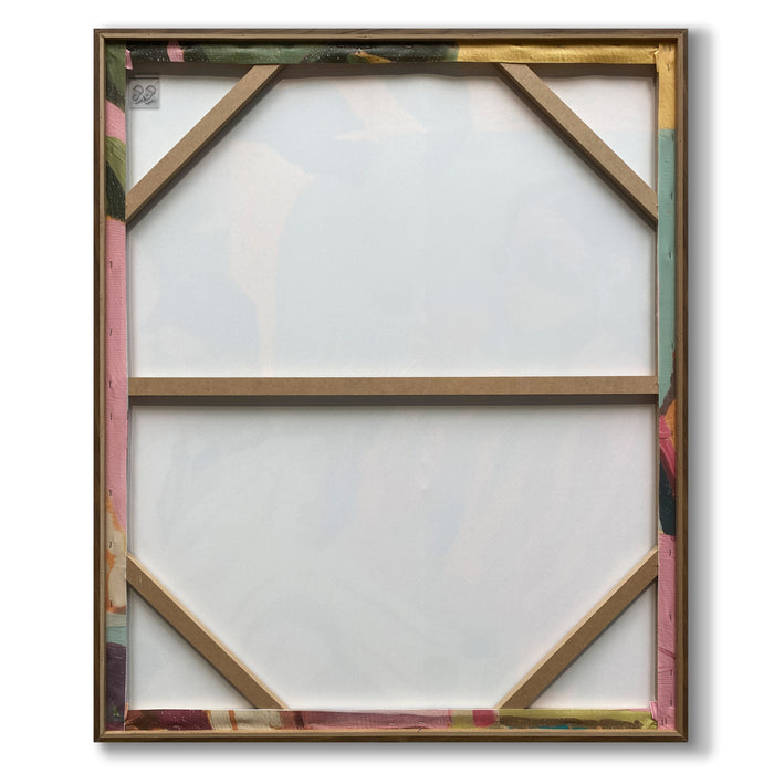 by fonQ Tropic Gent Schilderij 100 x 120 cm - Walnoot