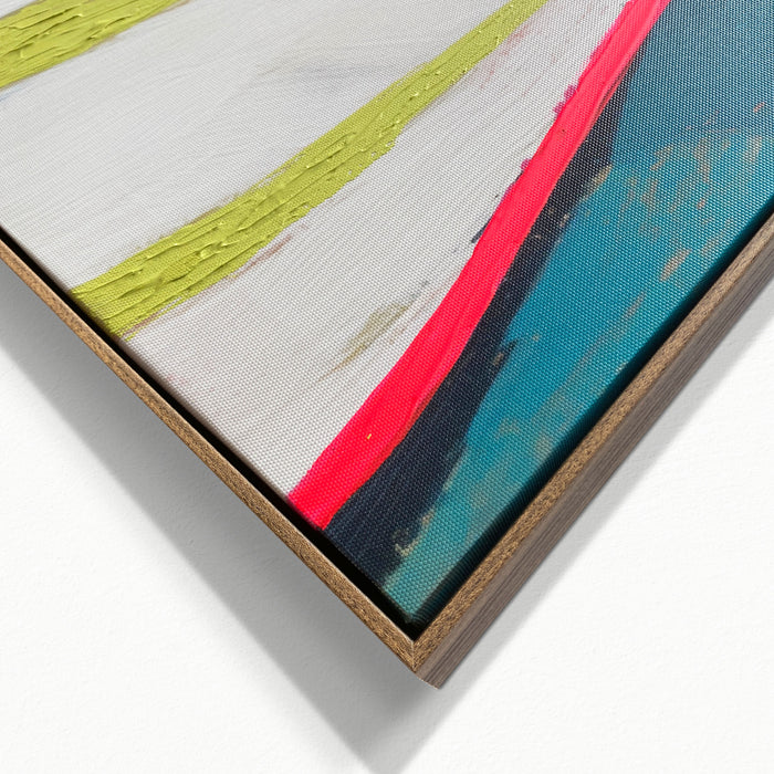 by fonQ Linen Grace Schilderij 100 x 120 cm - Walnoot