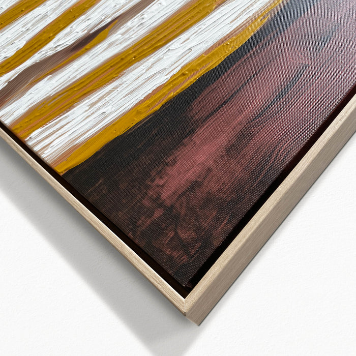 by fonQ Silent Muse Schilderij 78 x 100 cm - Eiken