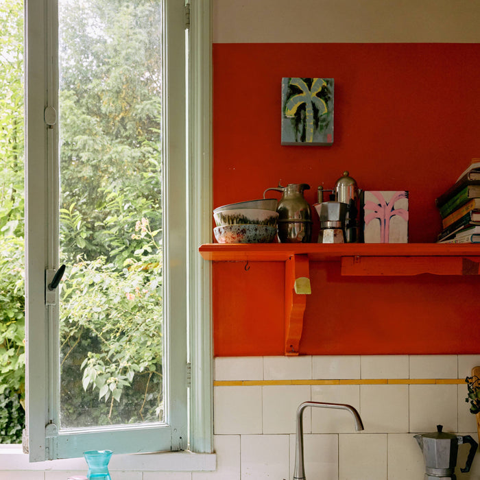 HKliving Pocket Exhibit Palmate - 16 x 4 x 20 cm