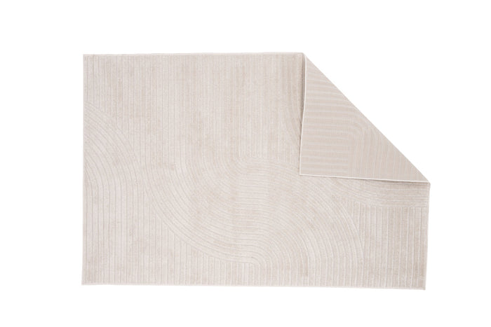 Rebellenclub Skade Vloerkleed 290x200 - Beige