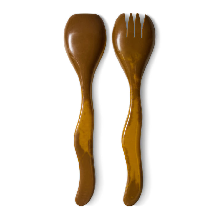 HKliving Curved Saladebestek - Ochre