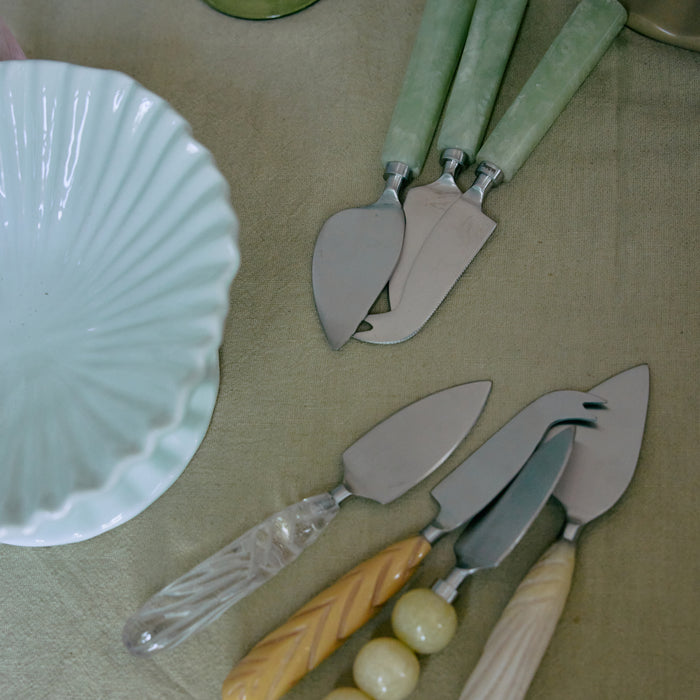 HKliving Kaasmes Lemon - Set van 3