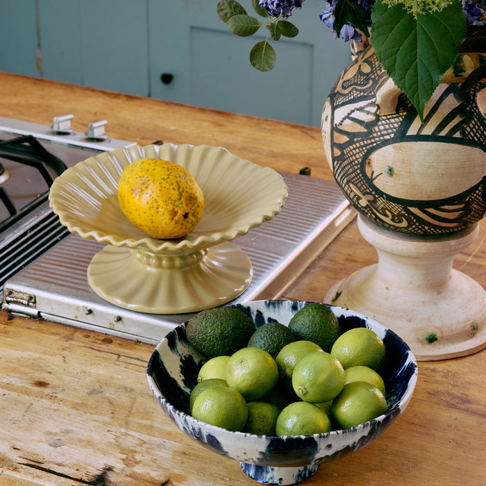 HKliving Indigo Serveerschaal Ø 26 cm