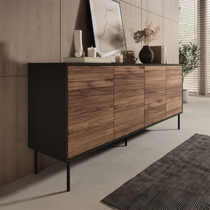 Meubella - Dressoir Cordoba - Eiken - 200 cm