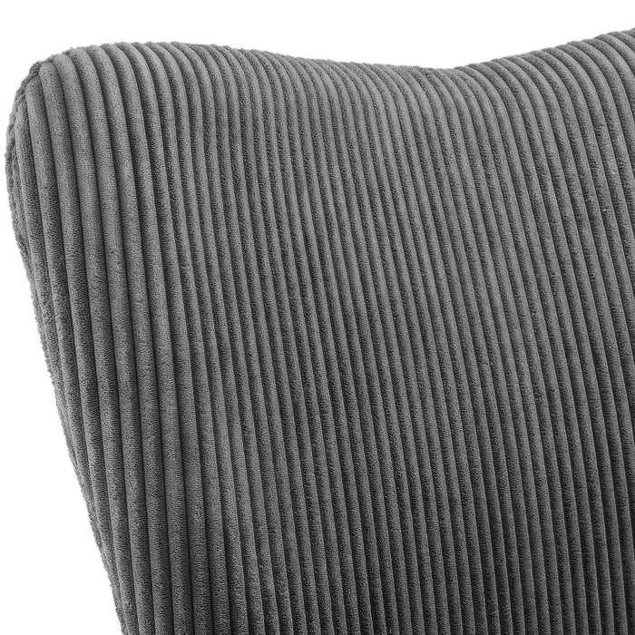 tectake® Fauteuil Hygge gestoffeerd, ergonomisch, draagkracht 150 kg