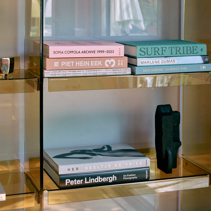 HKliving Burned Ornament - Black