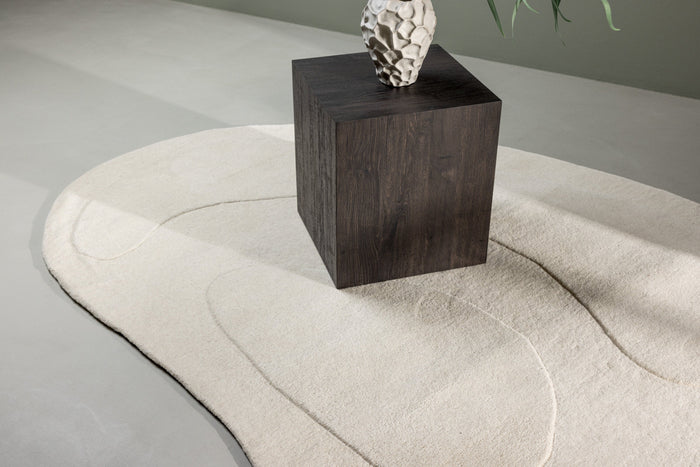 Rebellenclub Koa Vloerkleed Ovaal 290x175cm - Wit