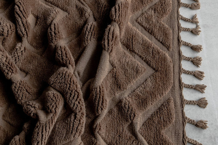 Rebellenclub Fino Vloerkleed - 230 x 160 cm - Bruin