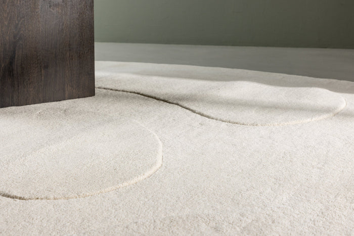 Rebellenclub Koa Vloerkleed Ovaal 290x175cm - Wit