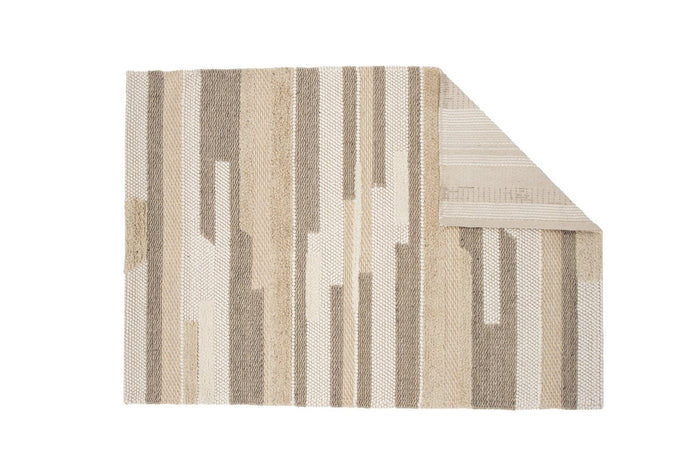 Rebellenclub Raupo Vloerkleed - 230 x 160 cm - Beige