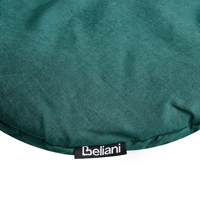 Beliani - ACADINE - Kinderspeelkleed - Groen - 110 x 110 cm - Katoen
