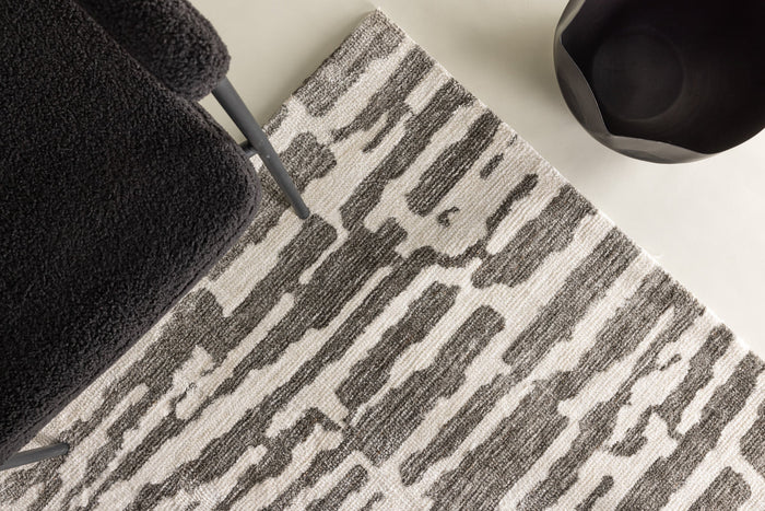 Rebellenclub Opezia Vloerkleed - 395 x 295 cm - Grijs