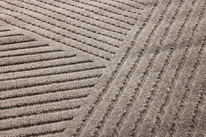 Rebellenclub Monti Vloerkleed - 230 x 160 cm - Bruin