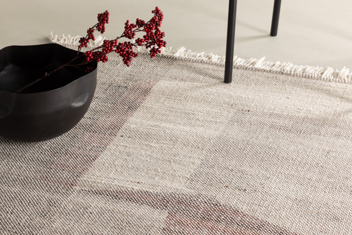 Rebellenclub Kaha Vloerkleed 290x200cm - Beige