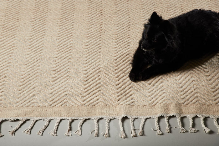 Rebellenclub Dolores Vloerkleed - 300 x 200 cm - Beige