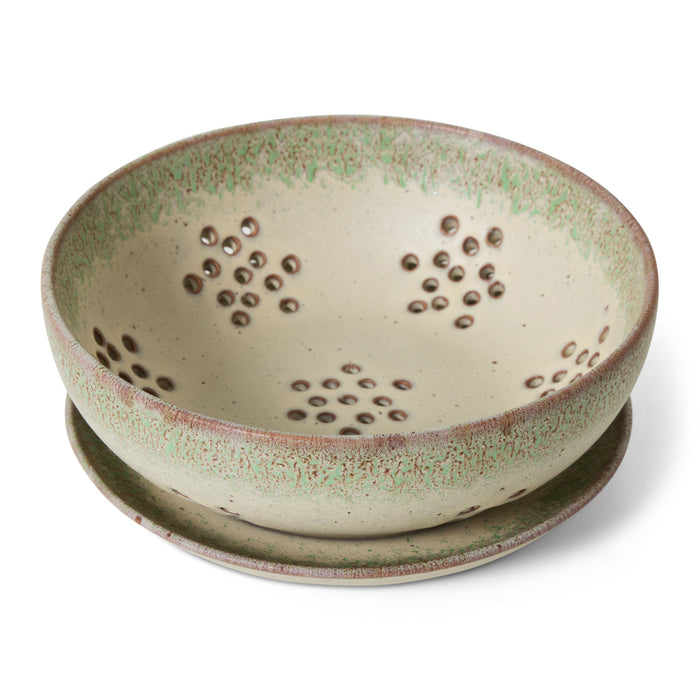 HKliving 70's Ceramics Berry Bowl Fruitschaal - Slush