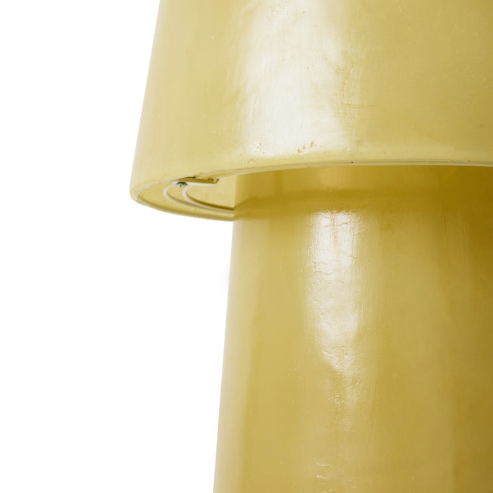 HKliving Glassfiber Vloerlamp - Soft Green