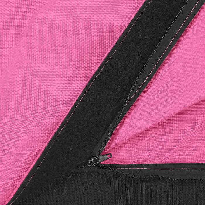 Beliani - FUZZY - Zitzak hoes - Fuchsiapaars - 140 x 180 cm - Nylon