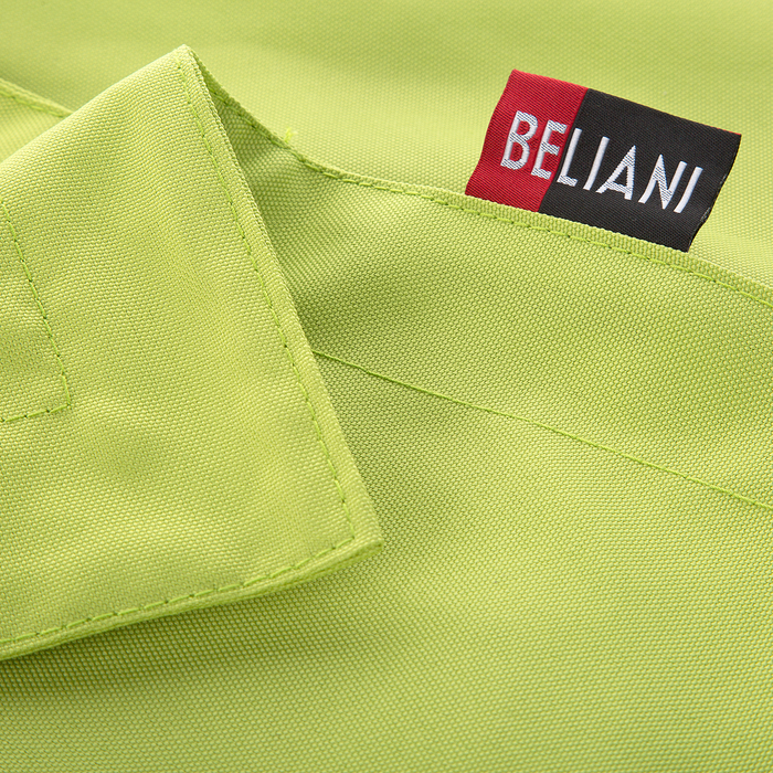 Beliani - FUZZY - Zitzak hoes - Limegroen - Nylon