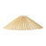 HKliving Plisse Lampenkap - Ivory