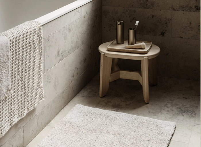 Caro Badtextiel Moonbeam | 70 x 140 cm | Beige | Katoen