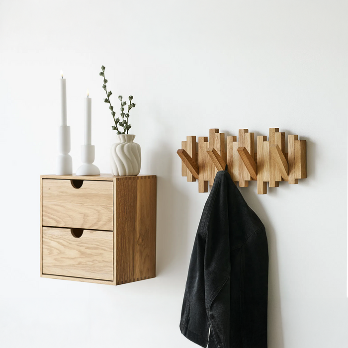 Artichok Sophie Houten Kapstok Naturel Eiken