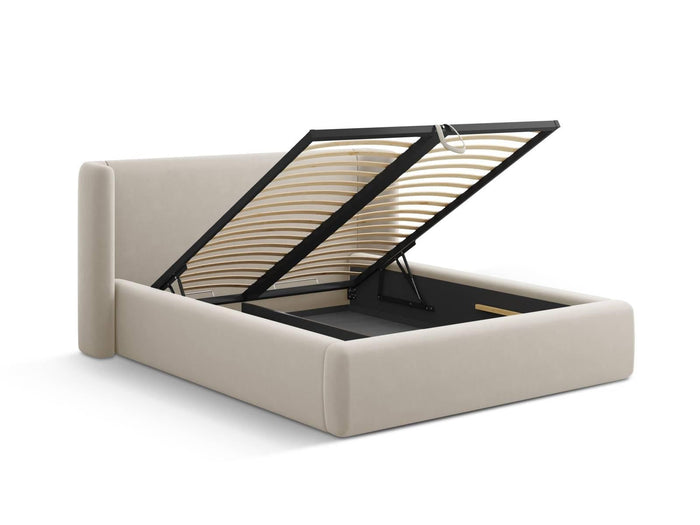 Micadoni Bedframe Jolene 140x200 cm met opbergvak