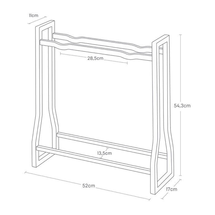 Yamazaki Halter | Dumbbell Rek - Tower - Wit