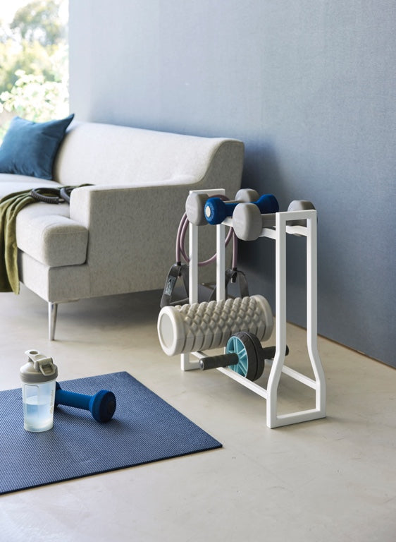 Yamazaki Halter | Dumbbell Rek - Tower - Wit
