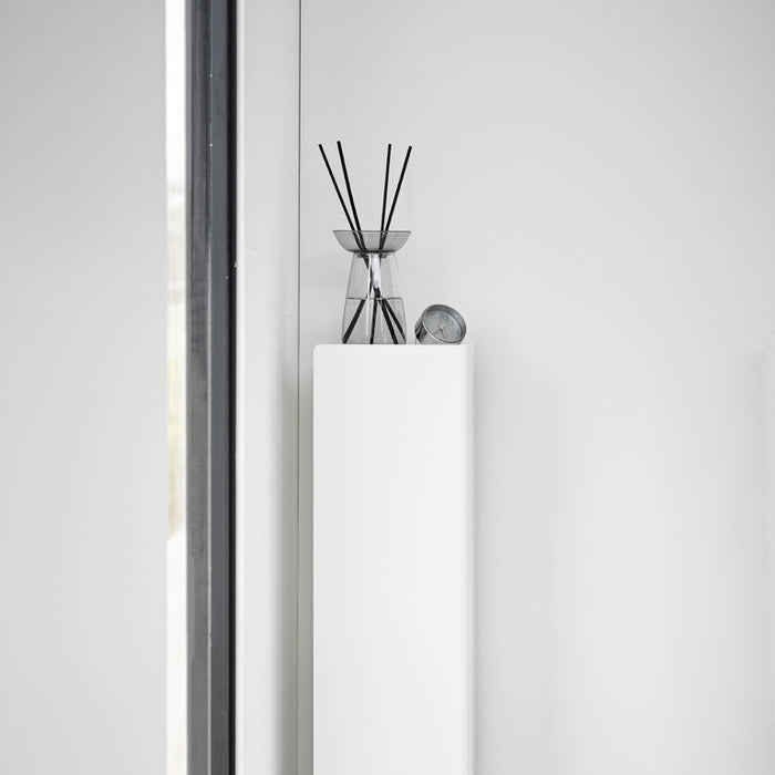 Yamazaki Tower Toiletrolhouder op wielen smal - Wit