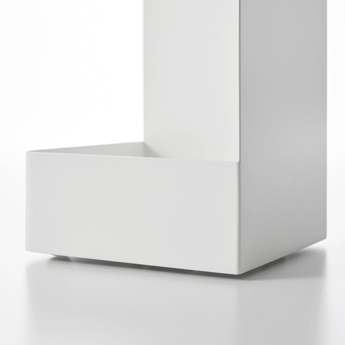 Yamazaki Tower Toiletrolhouder op wielen smal - Wit