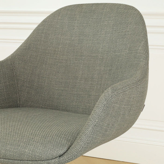 Nolon Nino-Mae Barkruk Saliegroen - met Armleuning - Wit - 65 cm