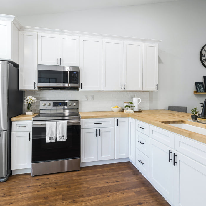 XIVADA Handgreep Reza - Aluminium - 20 cm - Zwart - Set van 2