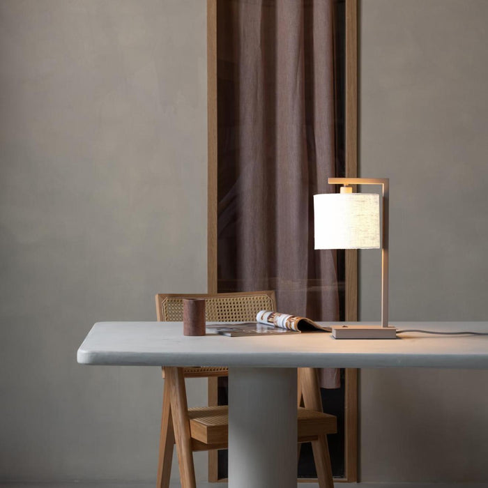 it's about RoMi Boston Tafellamp - Bruin / Beige