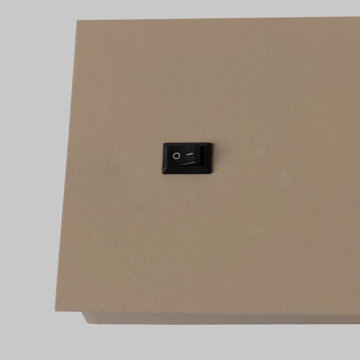 it's about RoMi Boston Tafellamp - Bruin / Dark Linnen