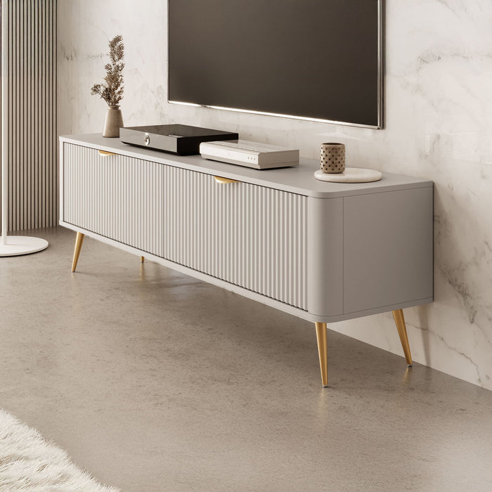 Meubella - TV-Meubel Lima - Beige - 163 cm