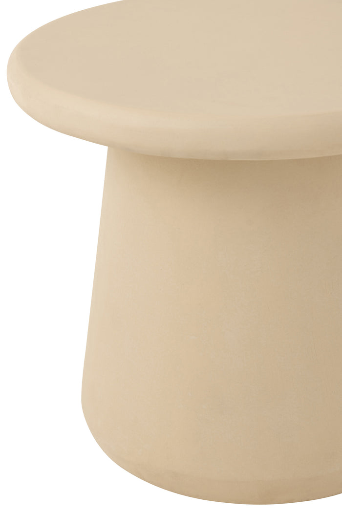 J-Line bijzettafel Ram - plywood - wit