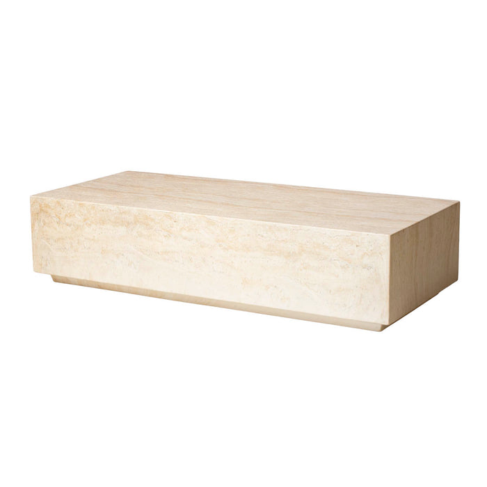 DÉJA Living - Salontafel Lichtbruin Eco Composiet - 140x60x32cm - Ribe