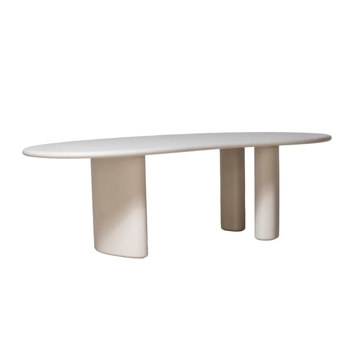 DÉJA Living - Eettafel Beige Eco Composiet - 260x110x76cm - Gulli