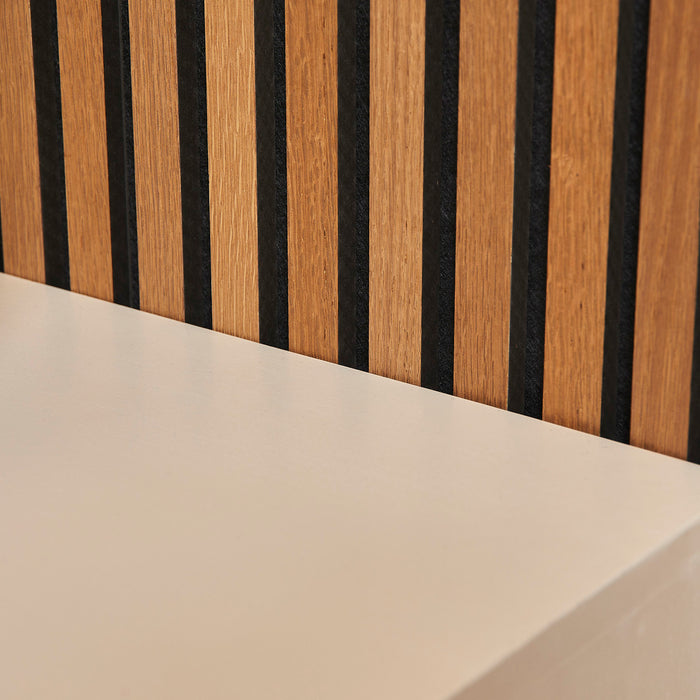 StarFurn - Tv-meubel Zandkleur Hout - 150x42x46cm - Brussel